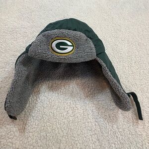 Team Apparel | Green Bay Packers Winter Trooper Kids Winter Hat |